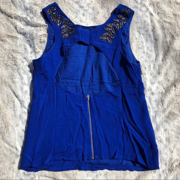 Gorgeous embellished Topshop blouse - Picture 4 of 8